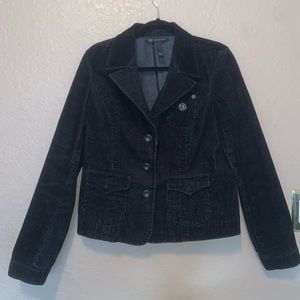 Black INC velvet jacket